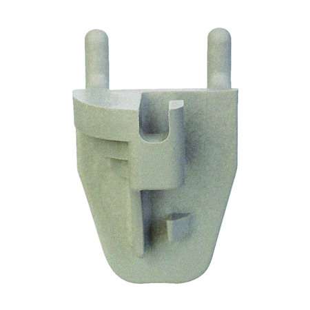 Southern Imperial 1 in. Beige Plastic Peg Hook Back 100 pk R33-212-100